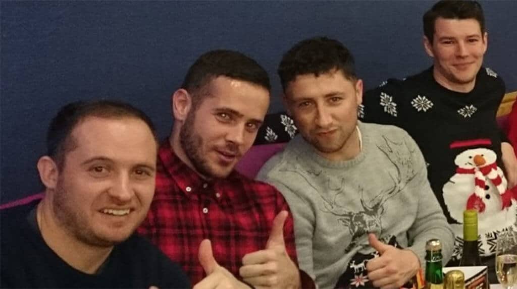 Lads bingo night