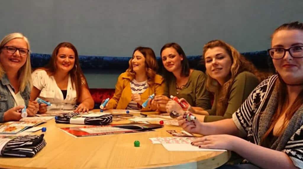 Girls bingo night out