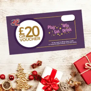 BJ's Bingo Kitts Green Gift Voucher