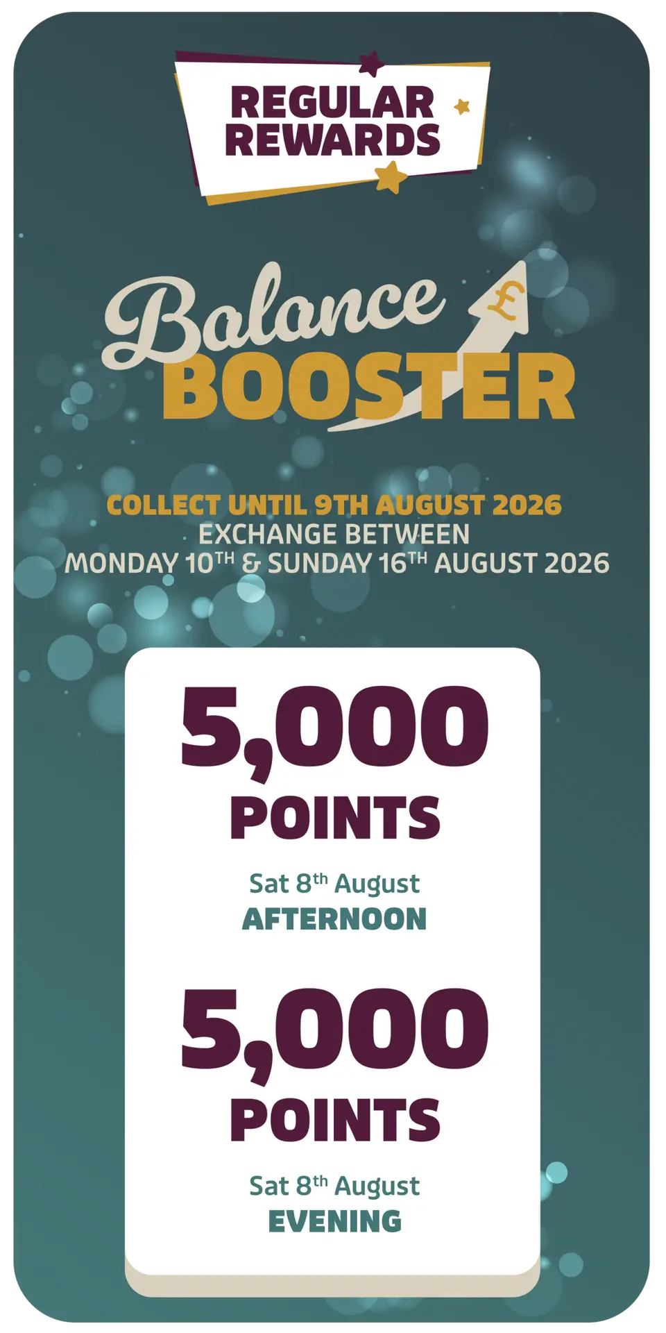 Regular Rewards