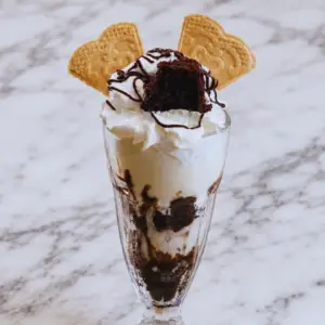 Chocolate Brownie Sundae